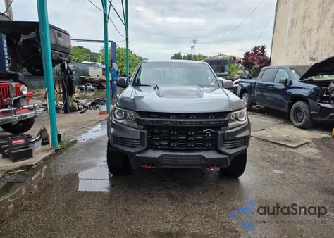 2021 Chevrolet Colorado Zr2 z USA, uszkodzony, nr VIN 1GCGTEEN1M1127427